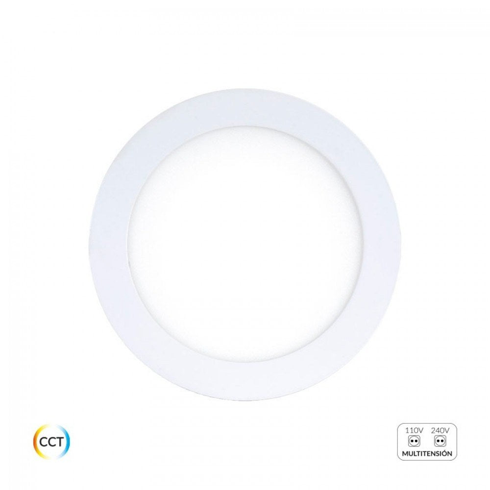 Downlight LED redondo de empotrar LDV CCT de 6 a 24 W