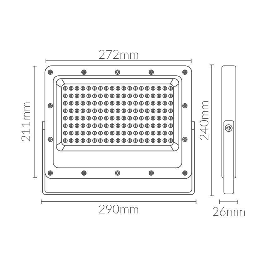 Proyector LED LDV Kado CCT con sensor de movimiento de 20 a 100 W