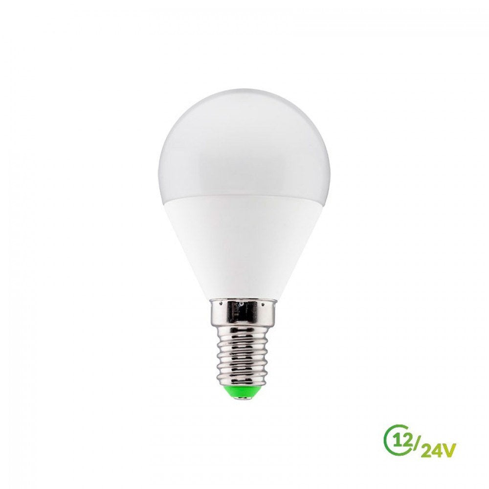Lámpara LED esférica LDV de 6 W E14 a 12/24 V DC