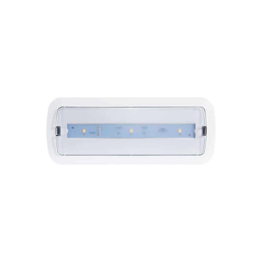 Marco de empotrar LDV M001 para emergencia Lúmine L116N, blanco o negro