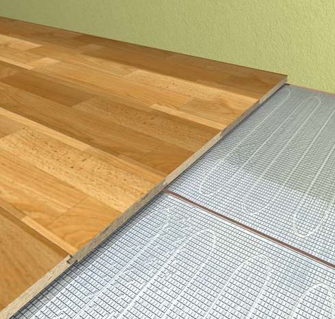Manta de aluminio Ceilhit AL 140 W/m² para suelo laminado, de 140 a 1400 W