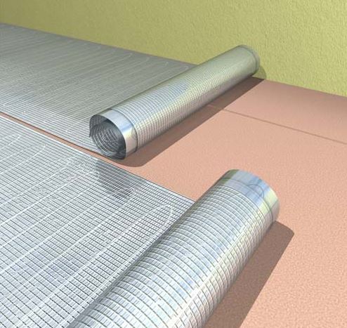 Manta de aluminio Ceilhit AL 80 W/m² para suelo laminado, de 100 a 960 W