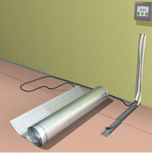 Manta de aluminio Ceilhit AL 140 W/m² para suelo laminado, de 140 a 1400 W
