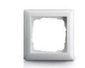 Marco de 1 elemento Gira Standard 55 blanco brillo, blanco mate o crema