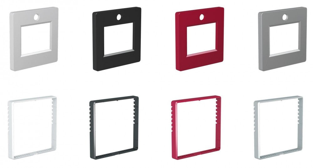 Marco de color Ceilhit para termostato TFT II, negro, rojo o gris