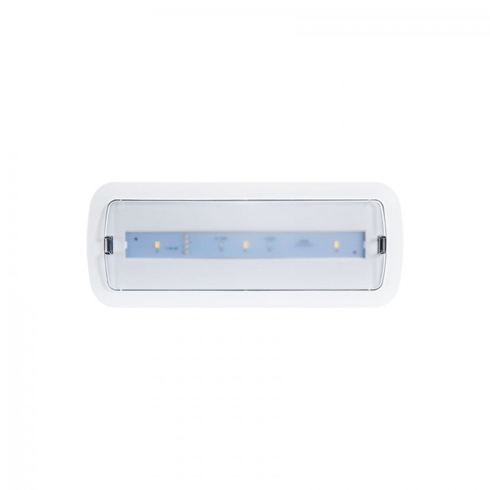 Marco de empotrar LDV M001 para emergencia Lúmine L116N, blanco o negro