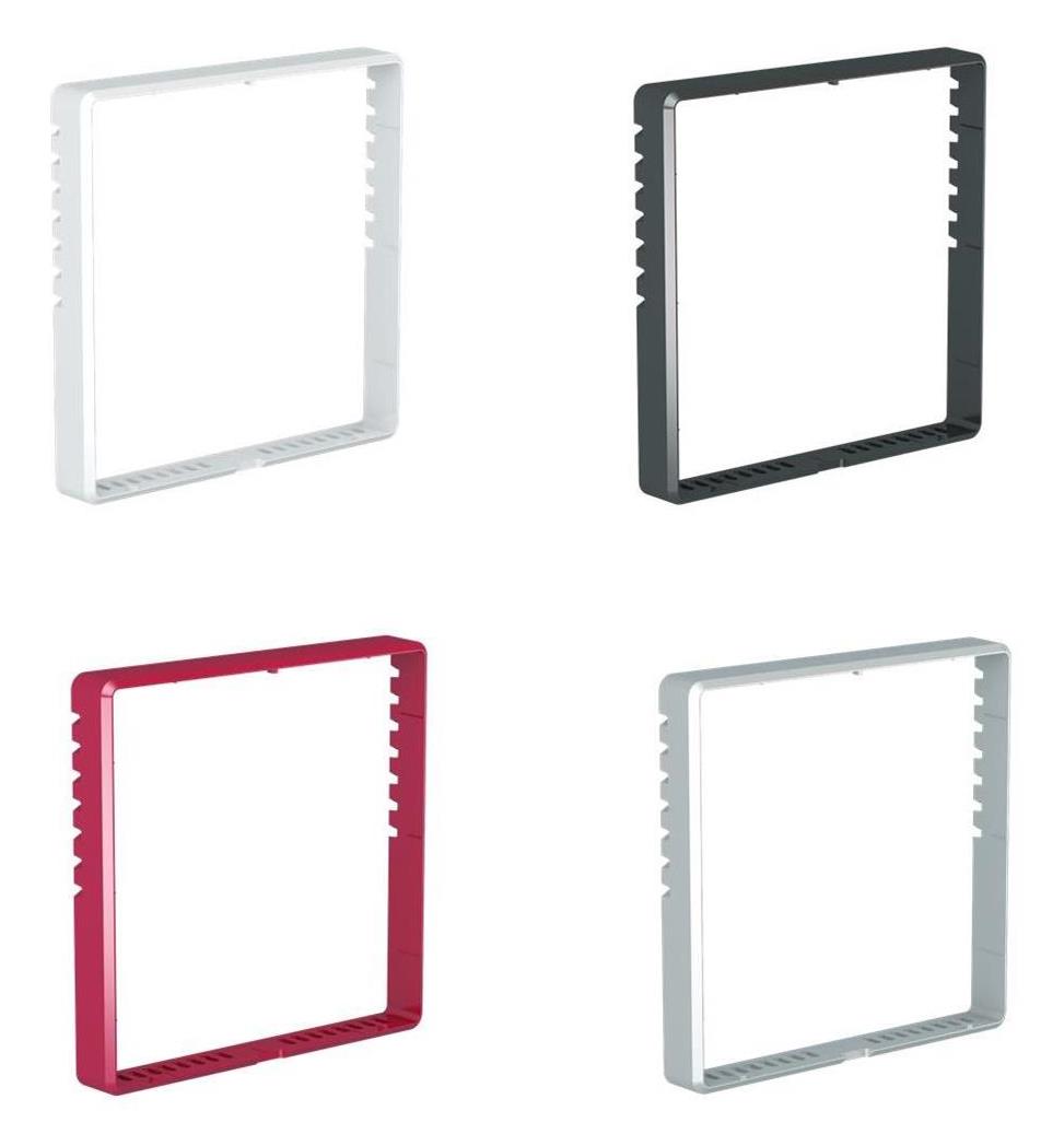 Marco de color Ceilhit para termostato TFT II, negro, rojo o gris