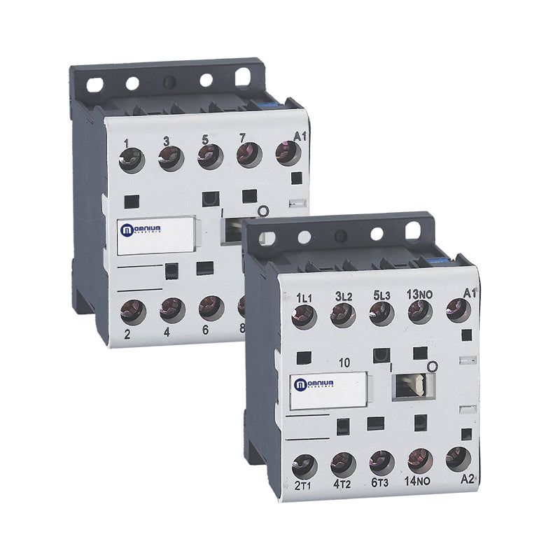Contactor Omnium CLZ2-B310-6 tripolar 9 A 1 NA, bobina 400 V CA