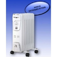 Radiador de aceite Fuego Nórdico 2500 W, 11 elementos
