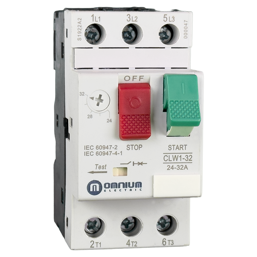 Guardamotor Omnium CLW1-32 de 24-32 A