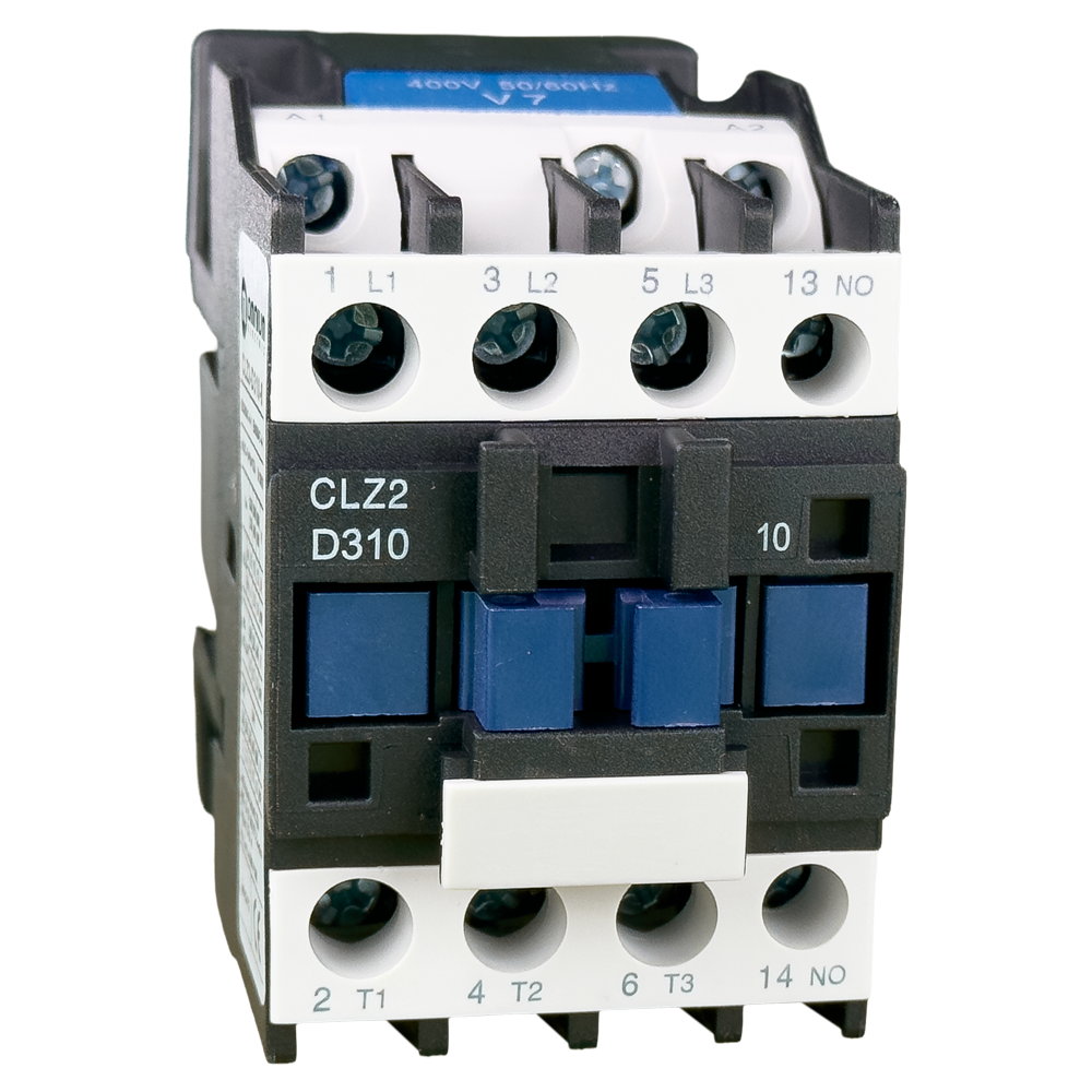 Contactor Omnium CLZ2-D310-1 tripolar 18 A 1 NA, bobina 24 V CA
