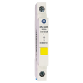 Piloto LED Omnium OPL1230Y amarillo 230 V, modular para carril DIN