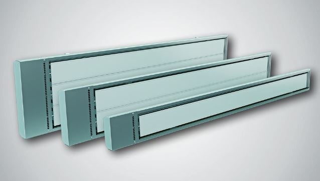 Panel radiante industrial Ceilhit S+ Anticor, alta temperatura, de 900 a 3600 W