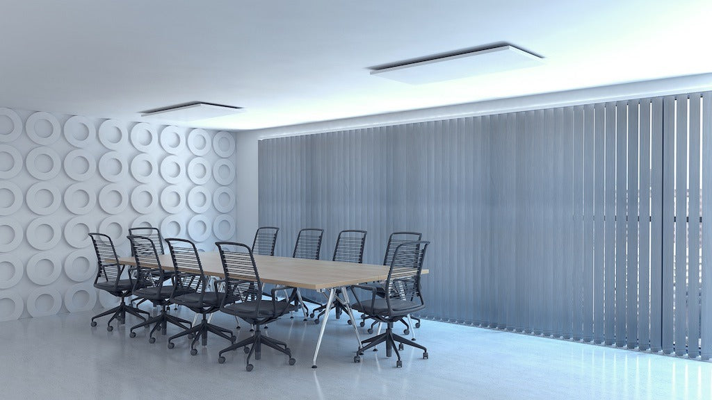 Panel radiante Ceilhit Universal U para techo registrable, 300, 600 o 700 W