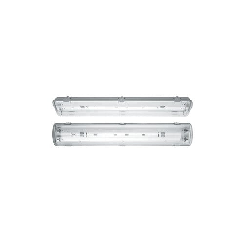 Pantalla estanca Iglux Lima IP66 para tubos LED T8 de 60 cm