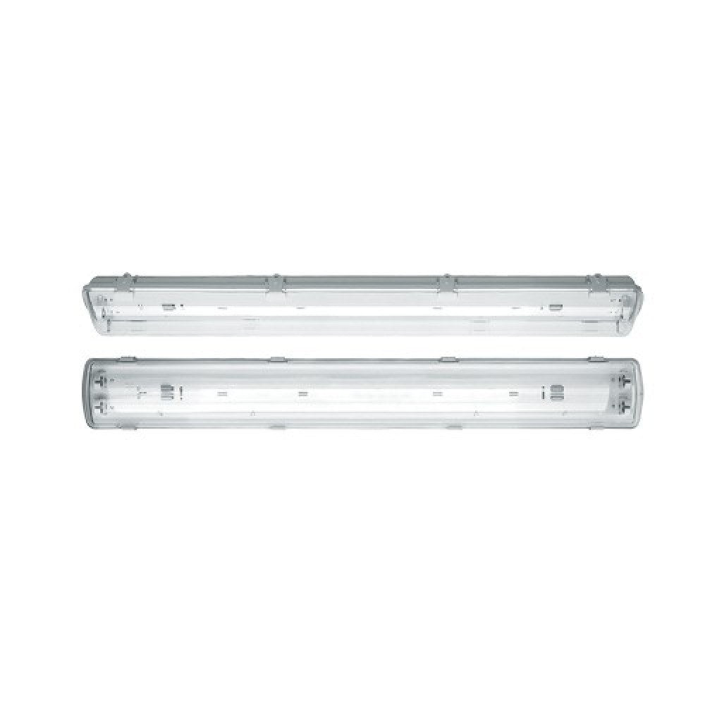 Pantalla estanca Iglux Portus IP66 para tubos LED T8 de 120 cm