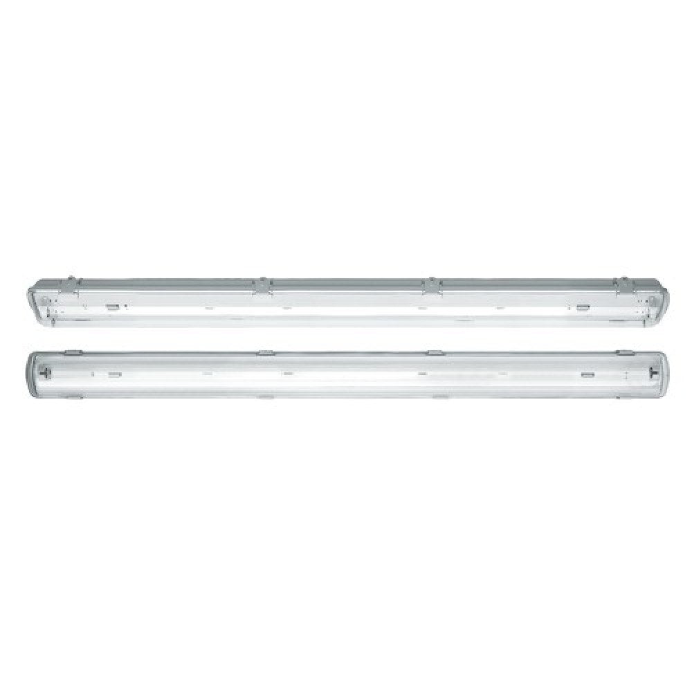 Pantalla estanca Iglux Portus IP66 para tubos LED T8 de 150 cm