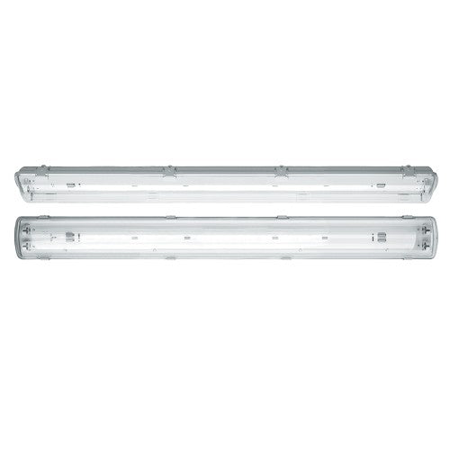 Pantalla estanca Iglux Portus IP66 para tubos LED T8 de 150 cm