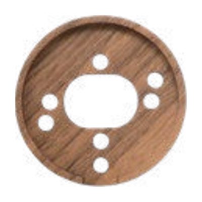 Peana de madera con 1 agujero para paso de cable Fontini DO