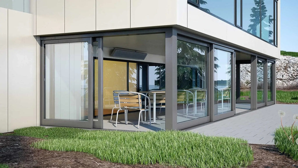 Panel radiante de exterior Ceilhit Terrace Heater TH, 1000 o 1500 W