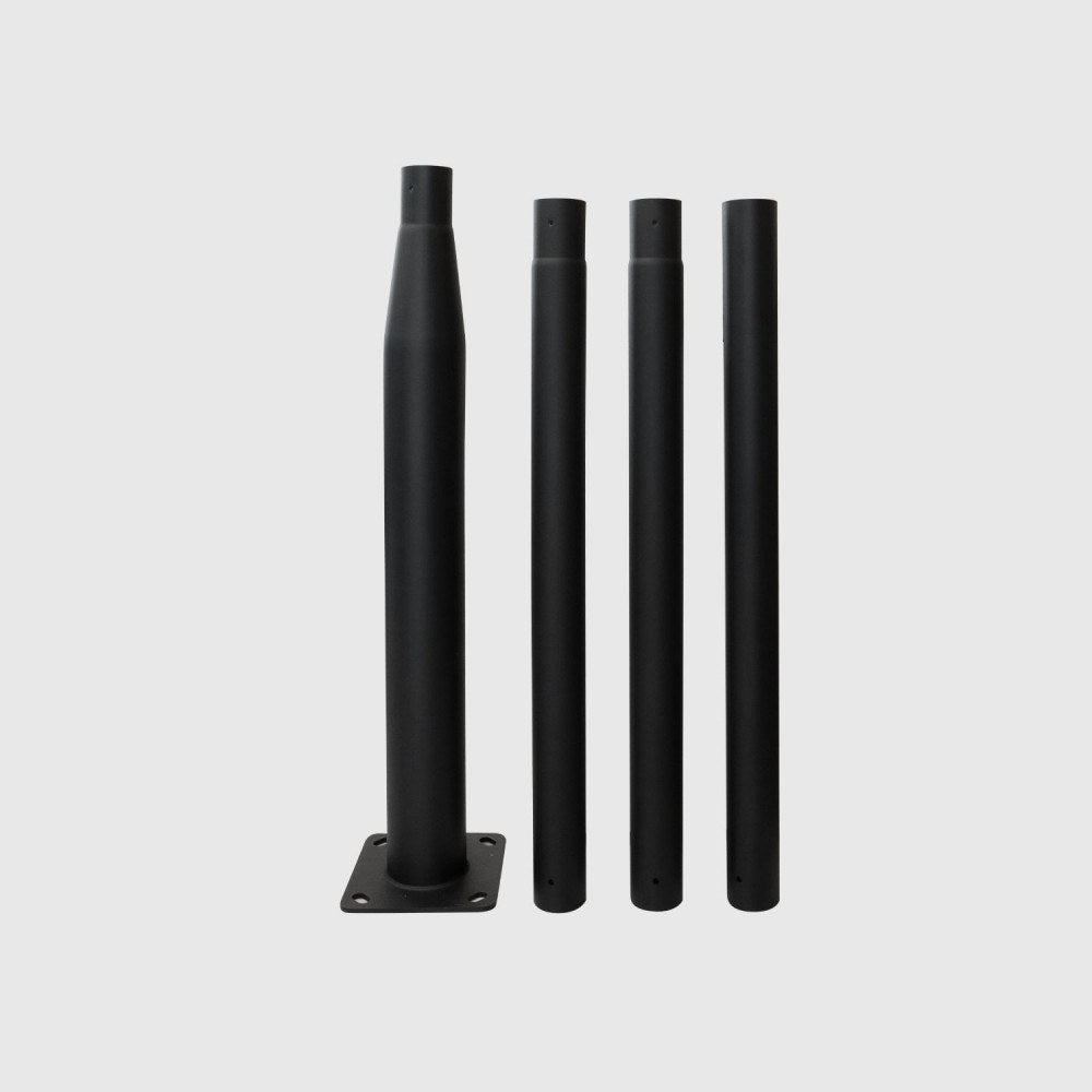 Poste de acero ajustable Advance para farola, hasta 4 m, Ø 57 o 75 mm