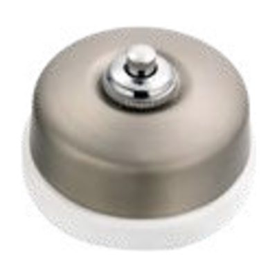 Pulsador de botón 6A 250 V~/24 V DC Fontini Dimbler
