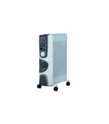 Radiador de aceite Fuego Polar 1500 W, 7 elementos, programador y convector
