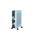 Radiador de aceite Fuego Polar 2000 W, 9 elementos, programador y convector