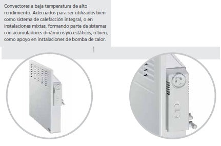 Convector mural digital Ducasa EL 2000 PLUS, 2000 W programable