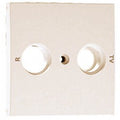 Tapa para toma de TV multimarca de 2 salidas Logus 90 marfil Efapel – ref. 90685TMF