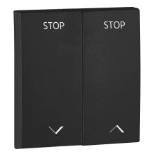 Teclas para interruptor de persiana Logus 90 negro mate Efapel – ref. 90613TPM