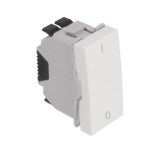 Interruptor bipolar Efapel Mec Q45 – 1 módulo y 2 módulos, varios colores