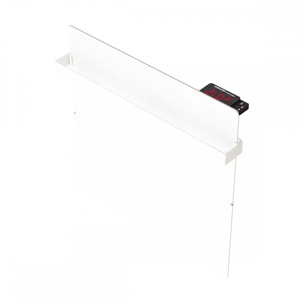 Toallero eléctrico Climastar Silicium Touch BQ08RSA, 800 W cuadrado Blanco Quartz