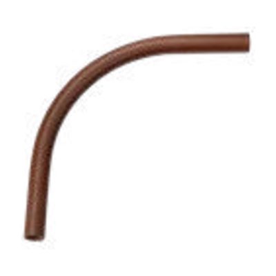 Tubo metálico marrón 12m (4 un x 3m) de metal envejecido Fontini