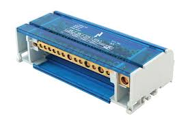 Bloque repartidor Leipole UK411, 4 polos, 100 A, compacto