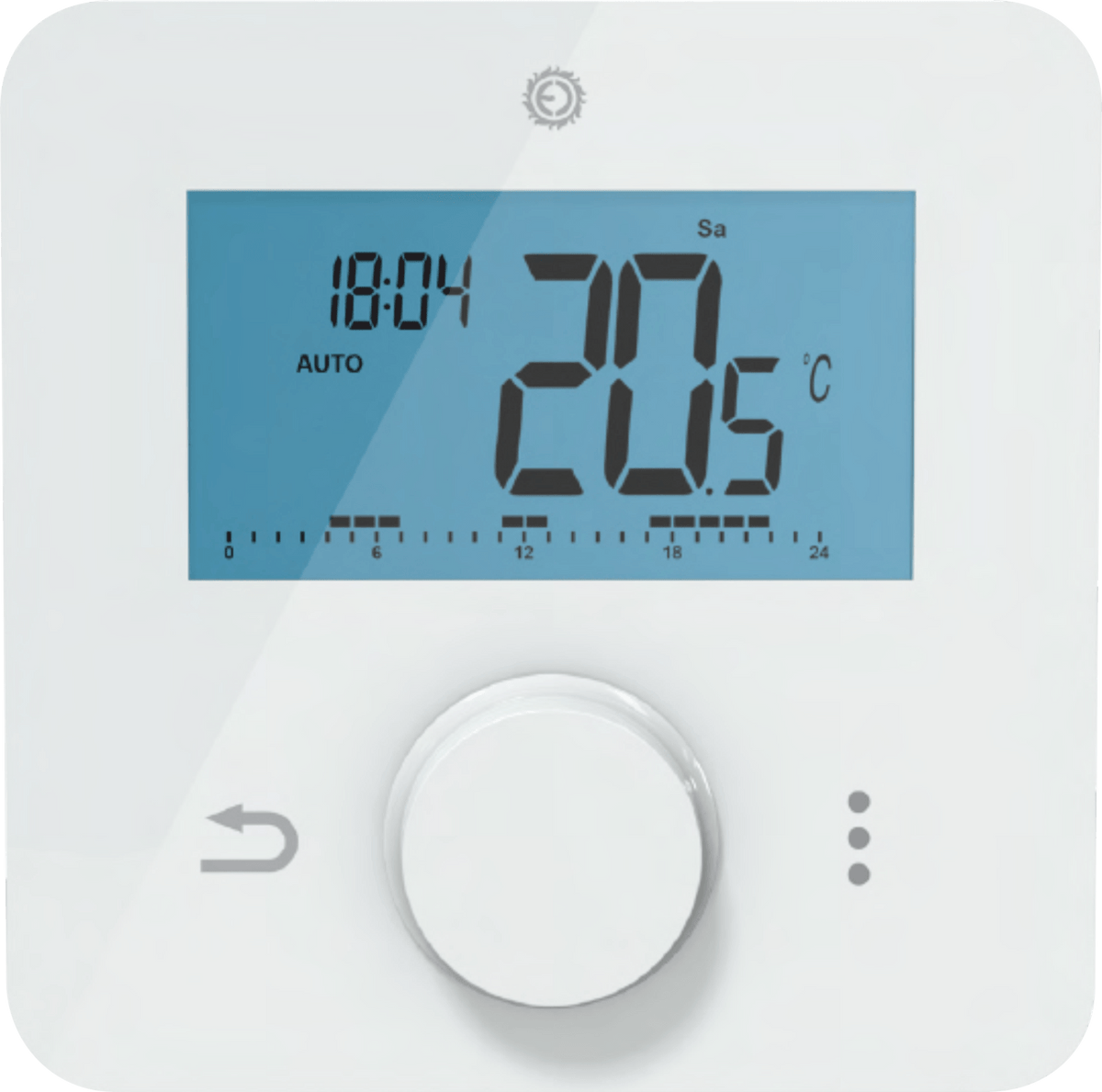 Termostato emisor inalámbrico Ceilhit V22 programable, 868 MHz