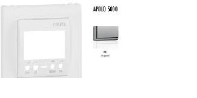 Tapa para interruptor horario digital de 2 circuitos Apolo 5000 plata Efapel – ref. 50744TPR